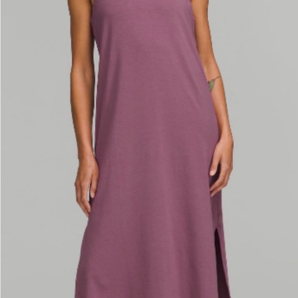 Lululemon All Yours Tank Maxi Dress Vintage Plum Size 8